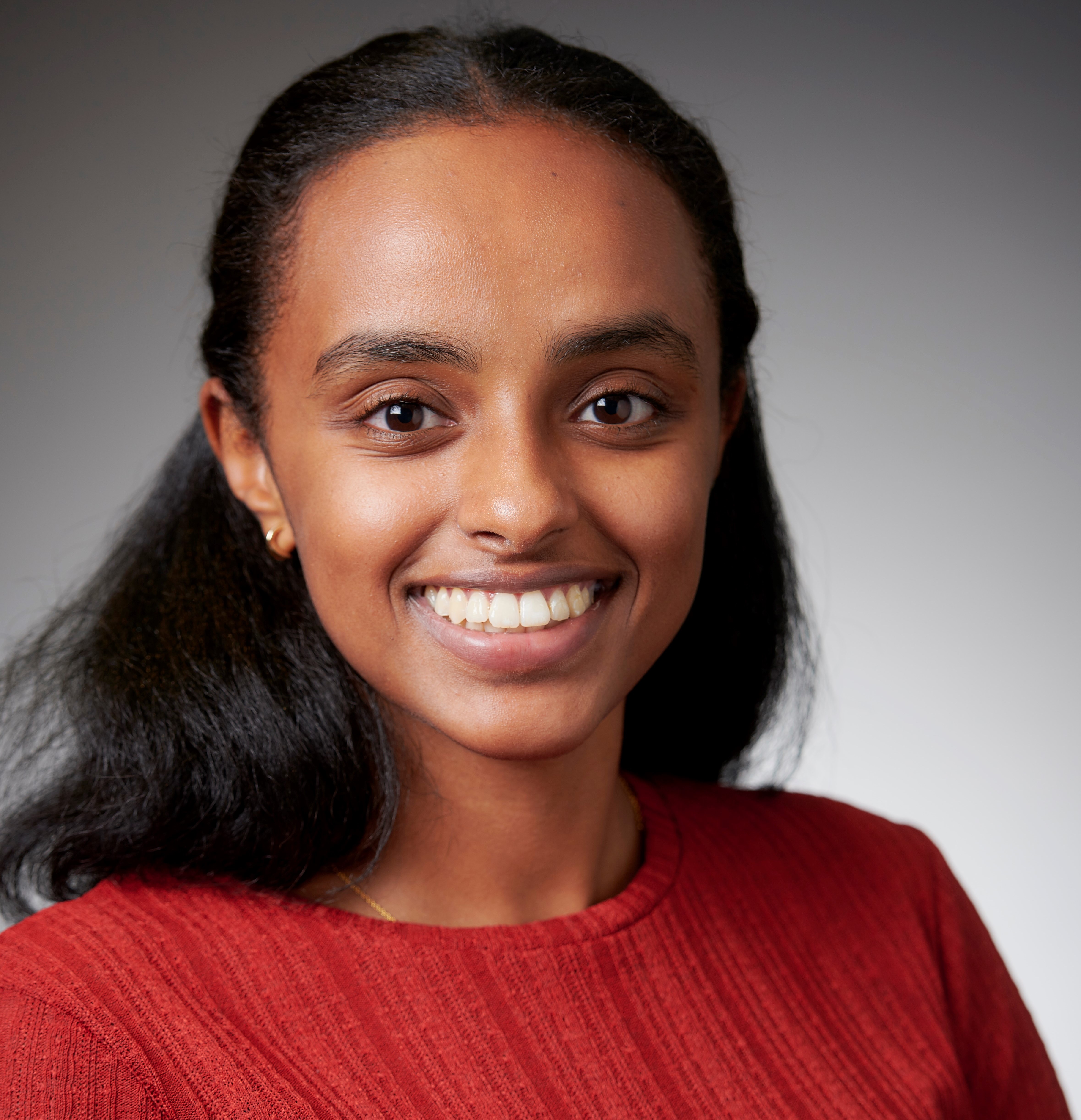 Saron Demeke, a Ph.D. candidate in the Industrial-Organizational Psychology program at the University of Minnesota Saron Demeke, a Ph.D. candidate in the Industrial-Organizational Psychology program at the University of Minnesota